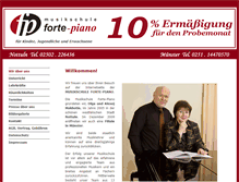 Tablet Screenshot of musikschule-forte-piano.de